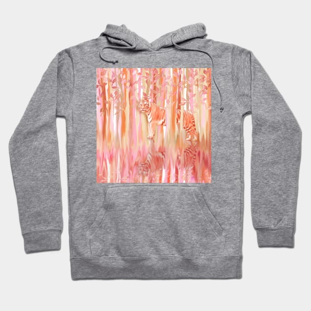 Tiger in the Trees Hoodie by micklyn